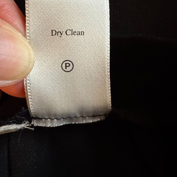 Coldwater Creek Womens High-Waisted Black Pleat Back Zipper Dress Pants Trousers - Picture 9 of 10